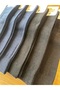 Women's Lamswool 71% Lambswool Knee-High Winter Socks: 3 Navy, 3 Black (6 pairs) - 2
