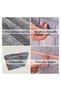Hanayo 3 Pack Large Clothes Storage Boxes Foldable Durable Space Savers with See-Through Window - 5