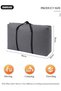 DUNISO 125L Collapsible Moving Bags, 2 Packs Organizing Bags with Zippers and Handles Storage Bag - 4