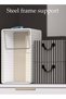 DUNISO 3 Pieces Wardrobe Clothing Storage Box Set, Visible Linen Storage Box - 4