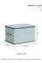 DUNISO Foldable Closet Storage Organizer with lid,Wardrobe Clothes Organize (Z38E80C6888805E594085Z) - 3
