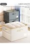DUNISO Foldable Closet Storage Organizer with lid,Wardrobe Clothes Organize (Z4FDAF6F51F48F4330E21Z) - 4