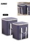 DUNISO Large Capacity Storage Bags,Heavy Duty Foldable Storage Bags,Durable Non Woven Storage