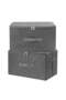 ZERIFAM Storage Box with Lids, 2-Pack Large Capacity Foldable Storage Box - 2