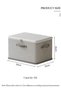 DUNISO Foldable Closet Storage Organizer with lid,Wardrobe Clothes Organize (Z8B45CA1A6FD9AEDC06E4Z) - 2