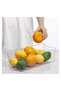 Refrigerator Organizer Bins - 4 Pcs Clear Plastic Bins - 2