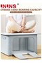 UNUNS Foldable Clothes Box,2-Pcs 50x40x33cm Oxford Fabric Closet Organizer Bag Set With Carry - 5
