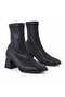 119-101 Women's Everyday Heeled Boots—Black