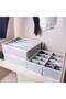 4-Piece Underwear Organizer Storage Box Set Multicolour - 3