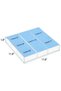 TPGP Acrylic Drawer Organizer, 6 Section Clear Makeup Tray Organizer for Drawer Office - 4