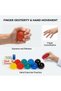 Hand Exerciser Ball – Grip Strengthener, Finger Dexterity Trainer, Soft Resistance Ball for Hand and Wrist Exercises, Hot and Cold Therapy Use, 2-Inch Ball with Exercise Instructions - 3