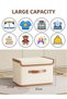 Rock Pow 2-Packs Clothes Drawer Organizer with Cover, Wardrobe Clothes Organizer,Foldable Storage - 5