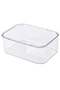 Stackable Desktop File Storage Box A4 Document Organizer Box With Lid Cabinet Desk Paper Holder - 2
