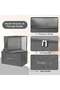 ZERIFAM Storage Box with Lids, 2-Pack Large Capacity Foldable Storage Box - 5