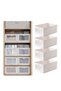 Arabest Linen Closet Organizers And Storage, 4 Pack Closet Storage Bins Linen Closet Baskets for