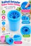 Small Size 15 cm Dog Paw Cleaning Tool with Silicone Brush and Paw Washing Bowl - 5