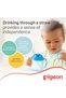Magmag Straw Cup Step 3, Leak Proof, Spill Proof, BPA Free, 8+ Months, Sky Blue, 200ml - 3