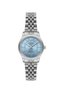 Milano Women's Analog Watch with Silver-Colored Metal Strap, Light Blue Dial, Roman Numerals, and Round Case – 33 mm - 2