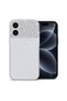 غطاء متوافق مع هاتف Apple iPhone 17، موديل ShineGlam Luxe باللون الرمادي.