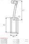 Perie, generator AB3004P (BULK) - 2