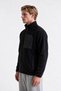 Men's 3-Piece Thick Outdoor Fleece Jacket with Front Zippered Pocket and Pockets - 3