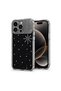 غطاء متوافق مع هاتف Apple iPhone 16 Pro Max، ماركة ShineGlam Luxe، لون أسود.