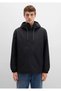 Black Men's Hooded Jacket M0110641-71379 - 2