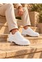 Baytuluk Men's Leather platform sole casual shoes, stylish, everyday sneakers