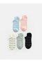 Timeless Clothing & Timeless Choices Striped Women's Sneaker Socks 5-Pack