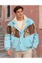 (8119) جاكيت بومبر رجالي بتصميم عتيق وياقة من الفرو - مقاس L/XL. - 5