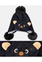 Boys' Winter Beanie with Cute Bear Design, Ears, Fur-Lined Design, and Pom-Pom (Ages 1–3) - 4