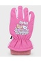 Girls' 1–4 Years Old Fur-Lined, Fleece-Lined, Waterproof, Windproof Snow Ski Gloves with Cute Characters - 3