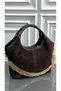 Premium Genuine Suede Leather Women's Handbag - 2