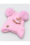 Girls' Winter Plush Beanie with Double Pom-Poms, Cat Design, Fur-Lined Interior, and Ear Flaps (Ages 1–3) - 3