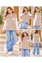 Girls' Hooded Plush Vest – Soft Teddy Fleece-Lined Winter Vest with Zipper - 2