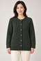 New Style Women's Mid-Age and Older Knit Button-Up Cardigan 2741