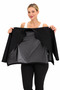 Premium Thermal Sauna Jacket Corset – Long-Sleeved Sports Top with Zipper - 2
