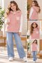 Girls' Hooded Plush Vest – Soft Teddy Fleece-Lined Winter Vest with Zipper - 2