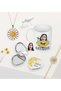 Special Cartoon Mug Floral Mirror Daisy Necklace Bracelet Set for Women - 1