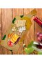 Rectangular Natural Wood Serving and Presentation Plate with Lemon Design, Model 1 - 2