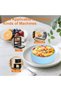 4 PCS Silicone Egg Molds,Breakfast Sandwich Maker Rings - 5
