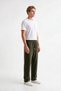 Men's Baggy, Loose Fit Sweatpants with Brushed Inside Zippers, Winter, 3-Ply - 4