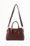 Women's Clutch Bag and Shoulder Bag with Buckled Design - 5