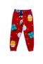 Girls' 100% Cotton New Year's-Themed Crew Neck Long-Sleeve Pajama Set - 3