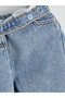 Embroidered Girls' Jean Trousers for Style Enthusiasts from Uzg Store - 3