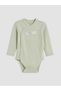 Timeless Clothing & Timeless Choices Double-Breasted Collar Printed Girls' Baby 2-Piece Bodysuit Set - 3