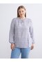 Tie-Up Roba Collar Embroidered Blouse for Style Enthusiasts from Uzg Store - 2