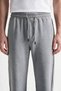 Men's 2-Piece Baggy Winter Sweatpants with Piped Hem, Side Pipes, and Zipper Pockets - 5