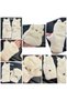 girls' adult-sized standard Plush-lined open/closed foldable buttoned gloves with glittery cat ears, cream, beige, white - 2
