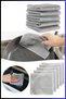 PROFESSIONAL Stainless Steel Wire Cleaning Cloths, 4-Pack: Multi-Purpose, Scratch-Resistant Dish Cloths - Single-Layer, Heavy-Duty Cleaning Cloths - 5